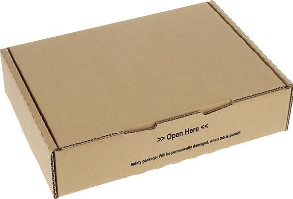 Produktbild kaiserkraft Klappbox mit Siegelverschluss (20 Stk., 24 x 17.80 x 6 cm)