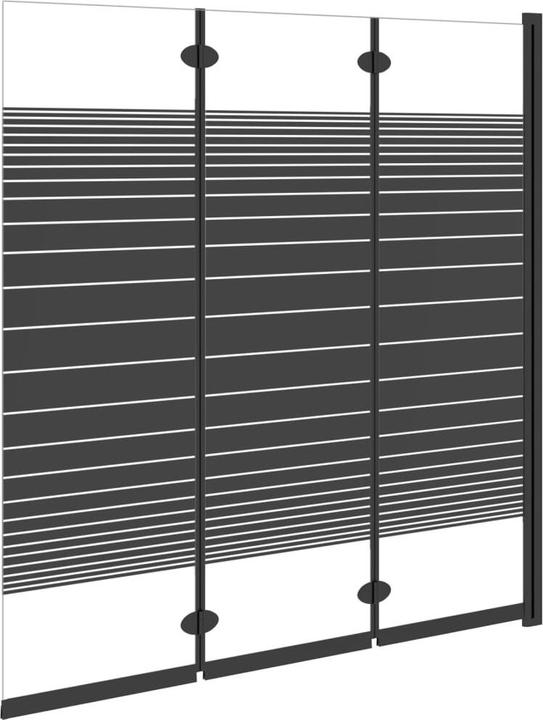 Produktbild vidaXL Badewannenfaltwand (130 cm, 130 cm, 130 cm)