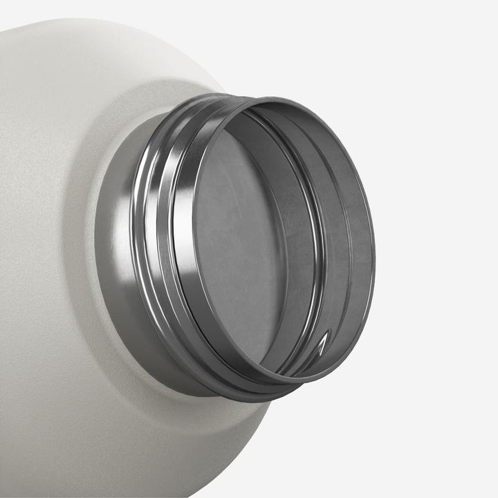 Actual product image Quechua Trinkflasche 1 l Edelstahl Schraubverschluss Wandern - Carto 100 Karte/grün (1 l)