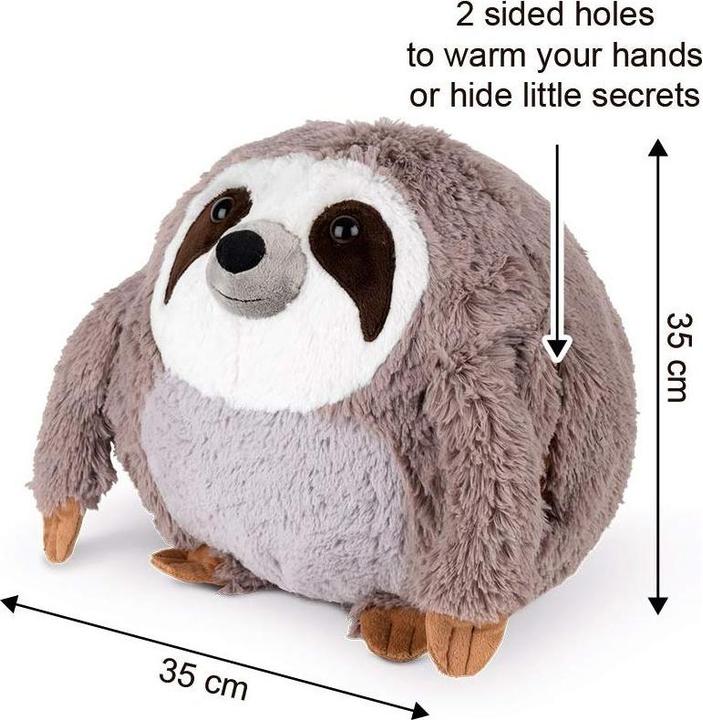 Actual product image Cozy Noxxiez Hand warmer sloth (35 cm)