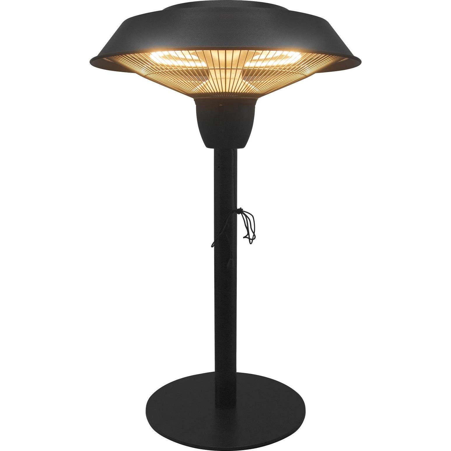 Jet-Line Elektrische Heizlampe POLLUX, Heizstrahler, Schwarz