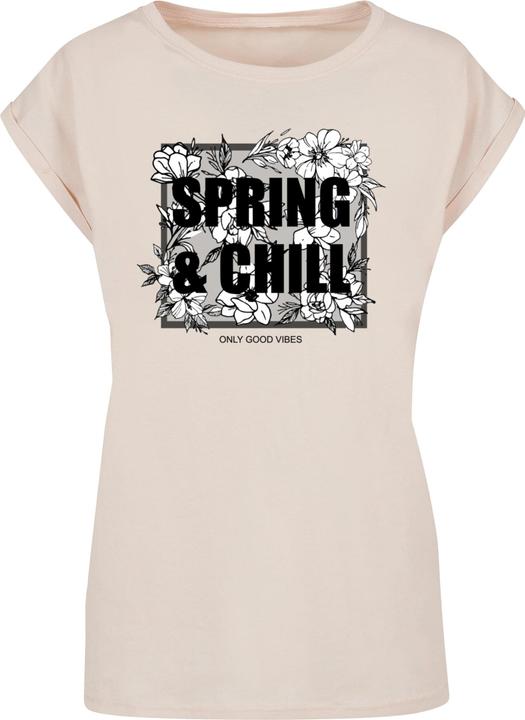 Image du produit Merchcode Tee shoulder extended Ladies Spring And Chill - 113645 (XL)