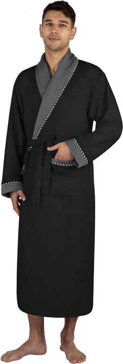 Produktbild Normani Herren Bademantel Waffelpique Moyo (4XL)