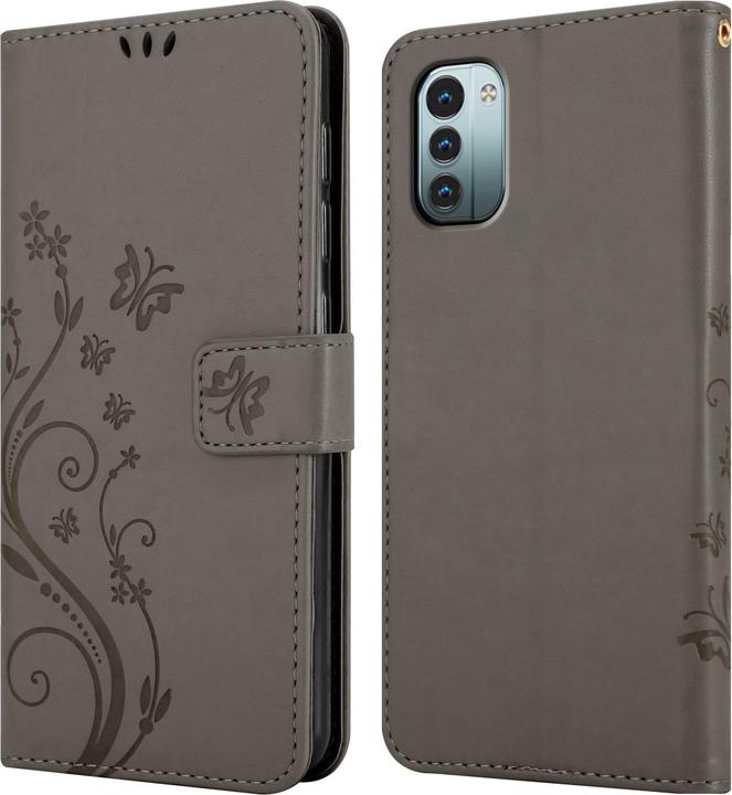 Image du produit Cadorabo Housse Flower Book pour Nokia G11 / G21 (Nokia G11, Nokia G21)