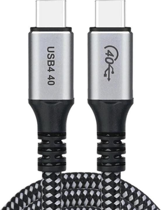 Choetech XCC-1040 USB-C - Cavo USB-C 240W 8K 60Hz 1.2m - nero (1.20 m, 240 W)