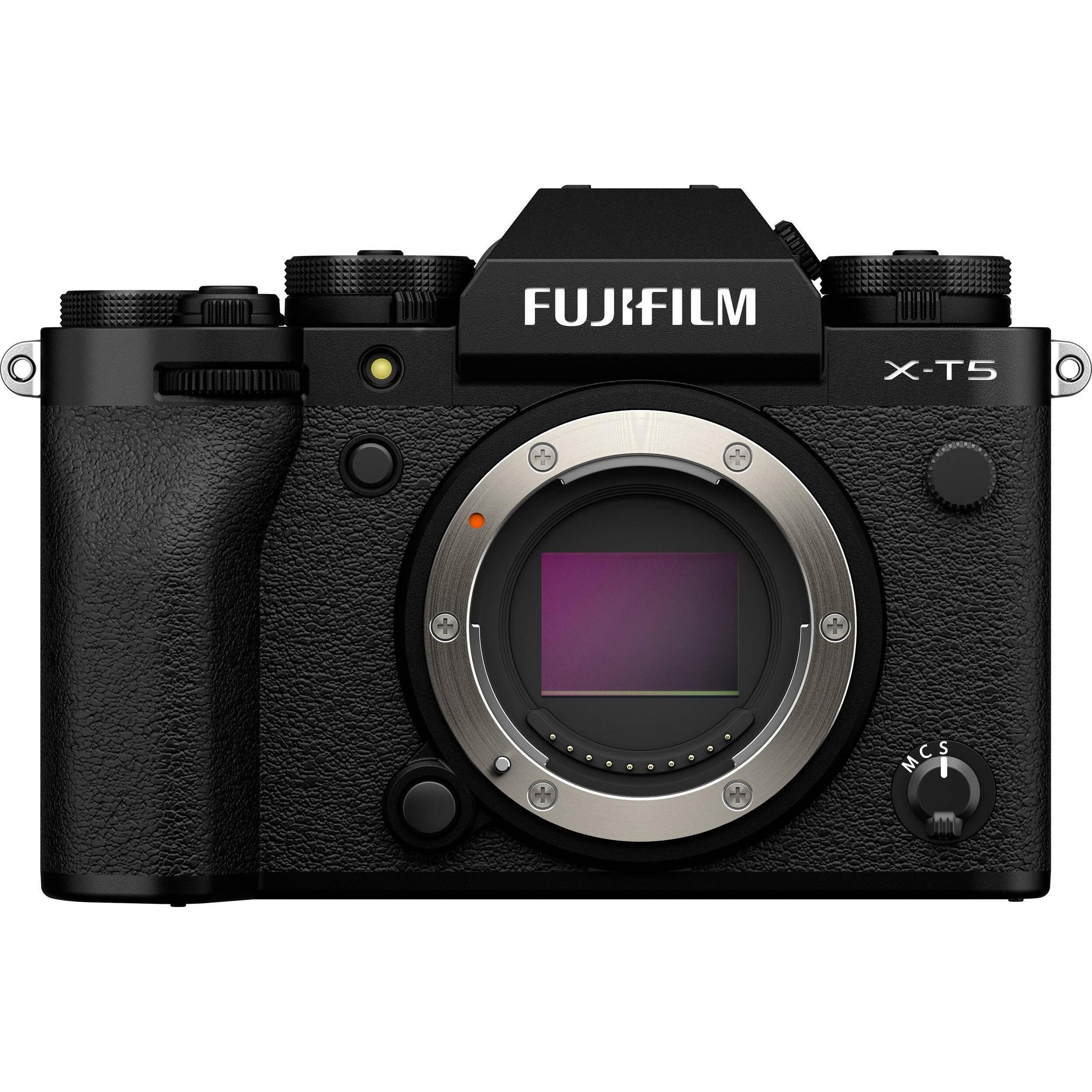 Fujifilm X-T5 Kit (16 - 80 mm, 40.20 Mpx, APS-C / DX), Kamera, Schwarz