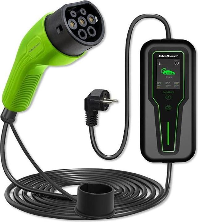 Qoltec Mobile Ladestation (Typ 2, 16 A)