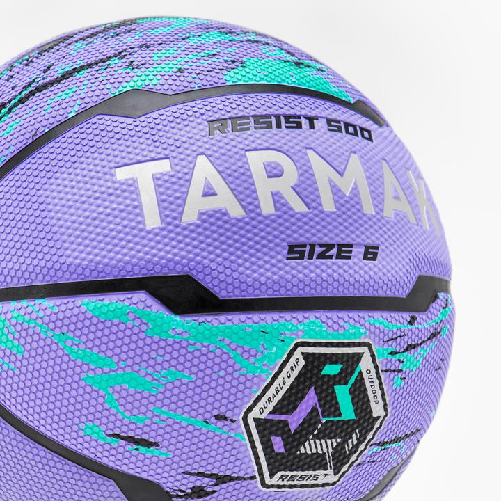 Image du produit Tarmak Basket-ball taille 6 - R500 violet/turquoise (6)