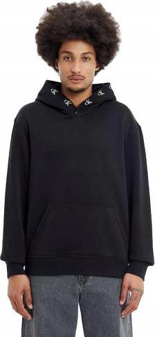 Produktbild Calvin Klein Jeans LOGO JACQUARD HOODIE, schwarz(black), Gr. XL (XL)