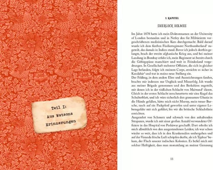 Actual product image Sherlock Holmes Bd. 1 (German, Sir Arthur Conan Doyle, 2021)