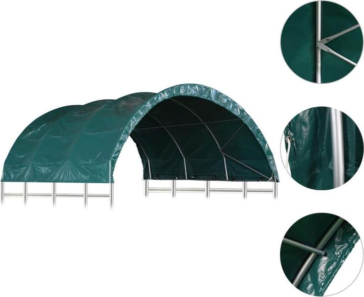 Produktbild vidaXL Weidezelt (370 cm, 370 cm)