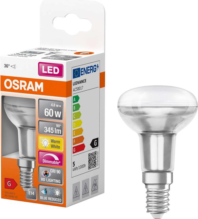 Immagine prodotto Osram Superstar Plus (E14, 4.80 W, 345 lm, 1 x, G)
