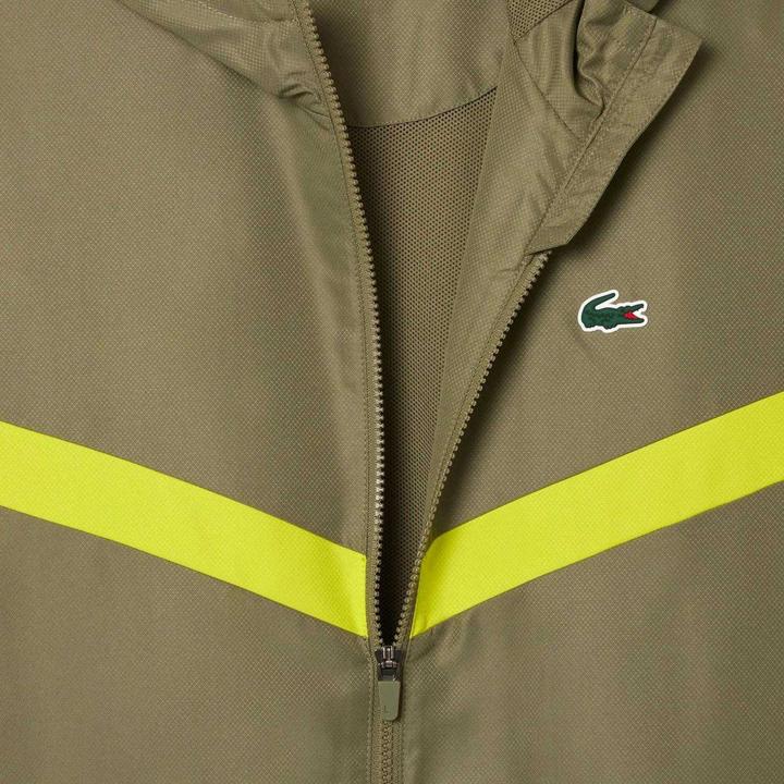 Actual product image Lacoste Mens Monogram Tennis Track Jacket (XS)