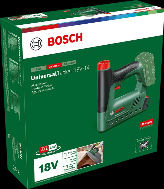 Actual product image Bosch Home & Garden UniversalTacker18-14