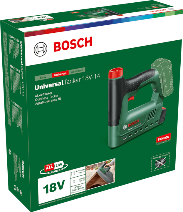 Produktbild Bosch Home & Garden UniversalTacker18-14