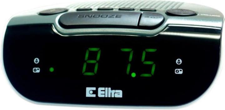Elta ZEBU 06PLL Clock Radio Gray