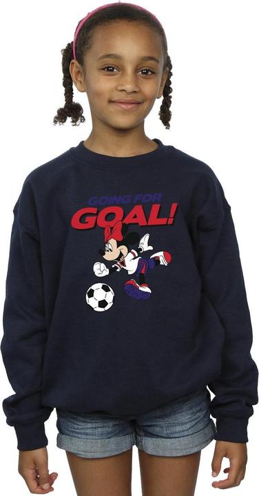 Produktbild Disney Minnie Mouse Going For Goal Sweatshirt Mädchen (152, 158)