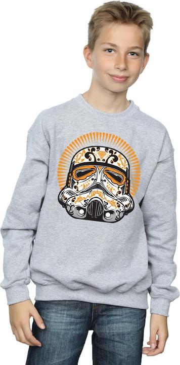 Produktbild Star Wars Stormtrooper Dia De Los Muertos Sweatshirt Jungen (116)