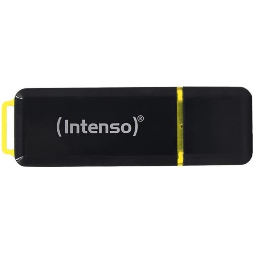 Intenso MEMORY DRIVE FLASH USB3.1 64GB/3537490 (64 GB, USB 3.1), USB Stick, Schwarz