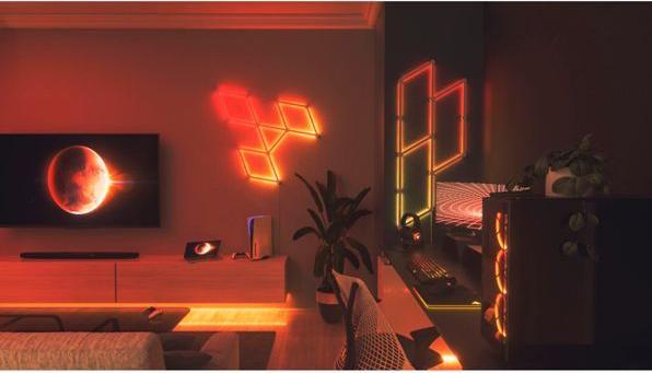 Immagine prodotto Nanoleaf Linee (RGBW, 28 cm, Interno)