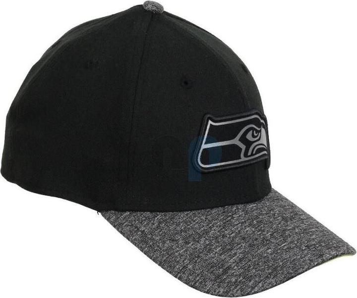 Produktbild New Era NFL - Seattle Seahawks - Grey Collection 39Thirty Cap schwarz ML (59)