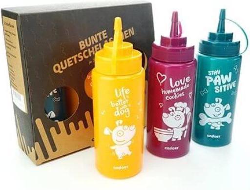 Actual product image Collory Dosing bottles bordeaux/orange/petrol (0.50 l)