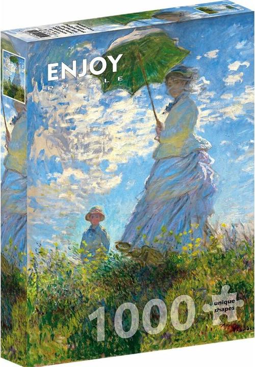 Enjoy Puzzle ENJOY-1215 - Claude Monet: Vrouw met parasol, legpuzzel, 1000 stukjes (1000 onderdelen)