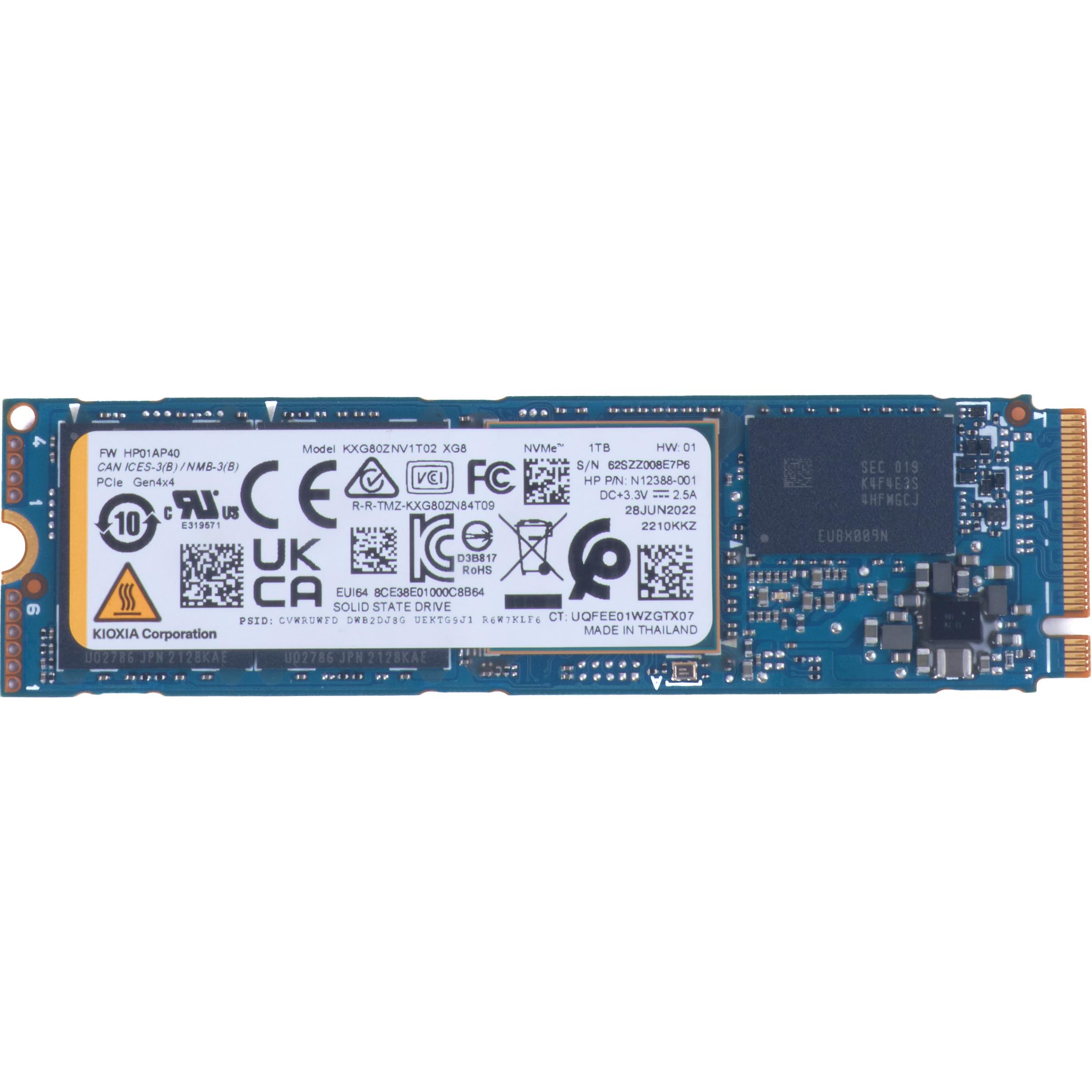 HP Pcie SSD (1000 GB, M.2 2280), SSD
