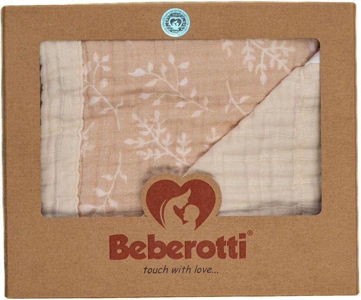 Produktbild Beberotti Organic 4-lagige doppelseitige Musselindecke (145 x 100 cm)