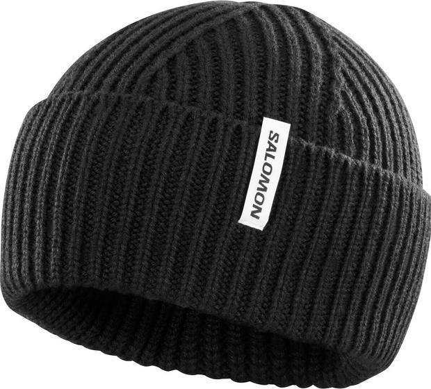 Actual product image Salomon Snowbird Mütze Deep Black