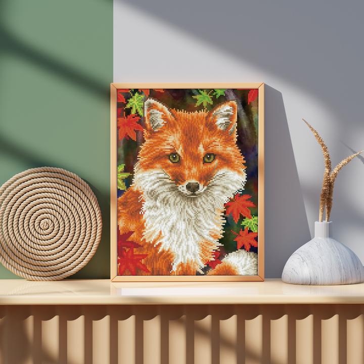 Actual product image Diamond Dotz Diamond Painting Fox