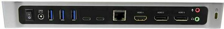 Produktbild StarTech Triple Monitor 4K USB-C Dockingstation (USB-C, 6 Ports)