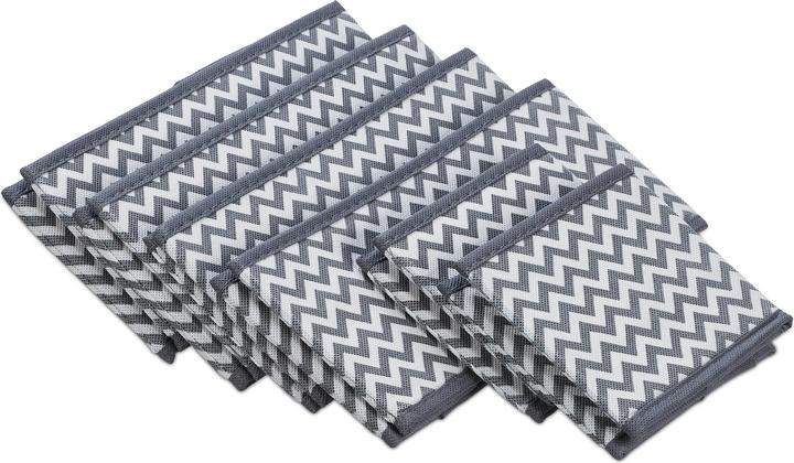 Produktbild Relaxdays Schubladenorganizer-Set (28 x 14 x 12 cm, 28 x 28 x 12 cm, 14 x 14 x 12 cm, 8.50 l)