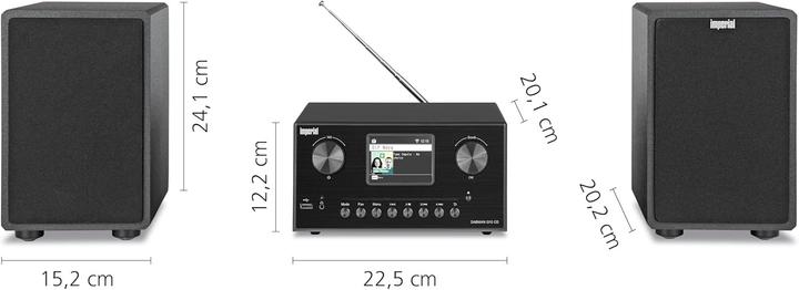 Produktbild Imperial Dabman i310 CD (Bluetooth, CD Player, WLAN, 2x 20 W)