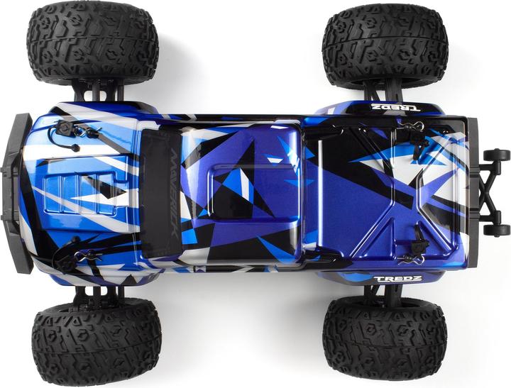 Image du produit Maverick Quantum2 MT 1/10th Monster Truck - Blue (Presque prêt à être conduite)