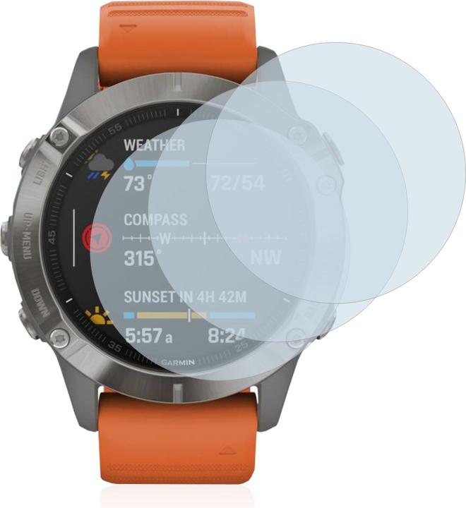 Actual product image BROTECT AirGlass Glass (Garmin Fenix 6 Pro Solar)