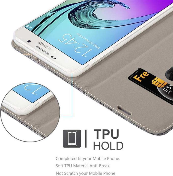 Produktbild Cadorabo Book Jeans Optik Cover (Samsung Galaxy A7 (2016))