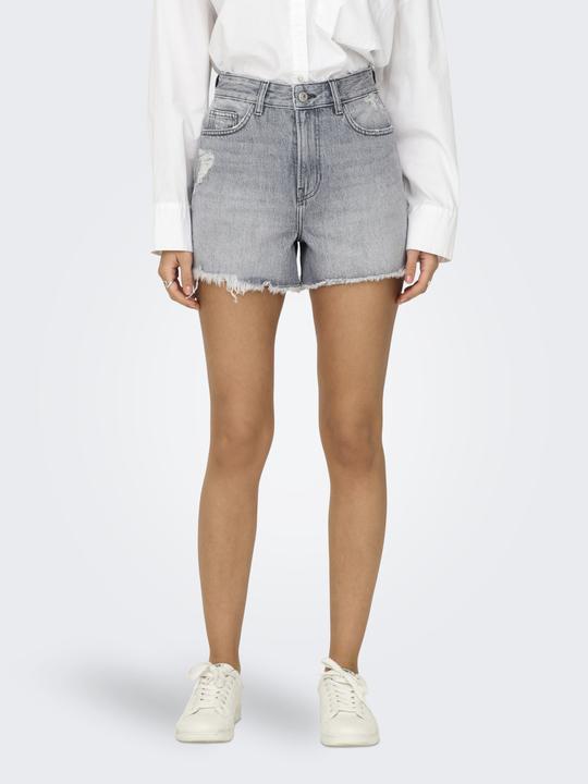 Immagine prodotto Only ONLGABI Hohe Taille Normal geschnitten Jeans-Shorts Jeans-Shorts (M)