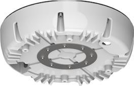 Produktbild Poynting 43098 - A-SWIRL-0008-V1-02 SWIRL X-polarisiertes, omnidirektionales 5GLTE-Multi (5G, WLAN)
