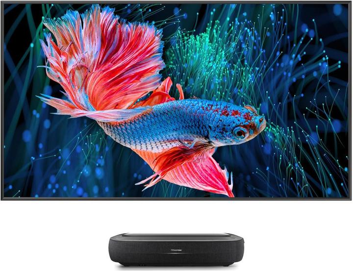 Actual product image Hisense 100L9HD incl. 100" ALR Daylight screen (4K, 3000 lm, 0.25:1)