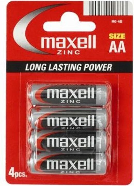 Produktbild Maxell Pila Salina Manganeso AA R6 Blister*4 (4 Stk., AA)