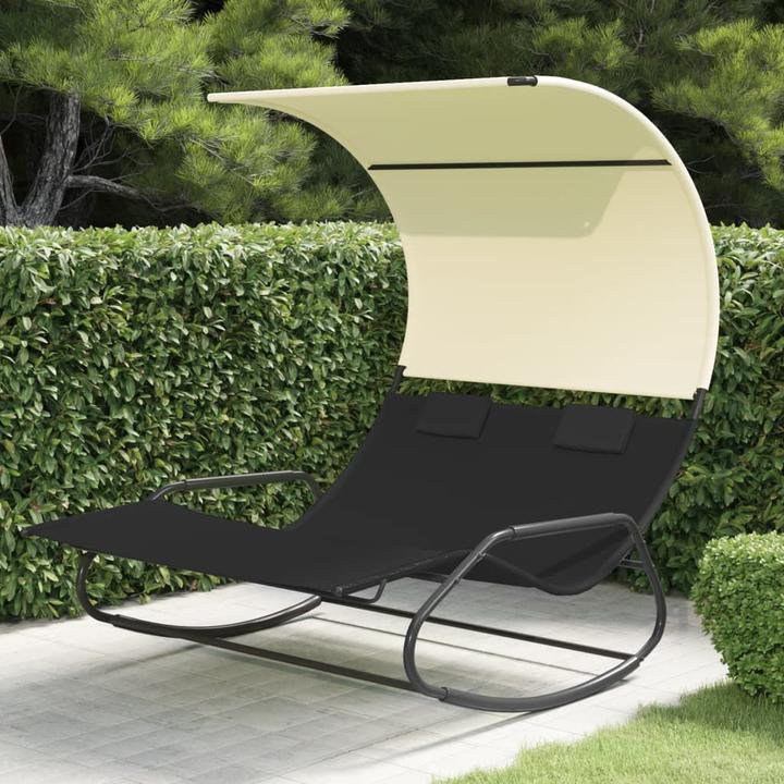 Immagine prodotto vidaXL Doppel-Sonnenliege (175.50 cm)