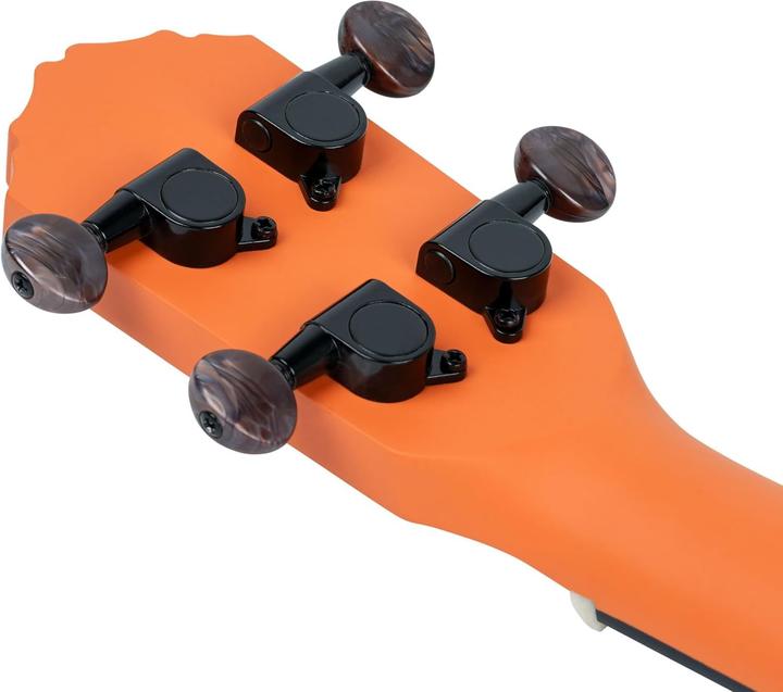 Image du produit Ortega Ukulele da Concorso Edizione Halloween Arancione Zucca con Preamplificatore (Semi-acoustique)