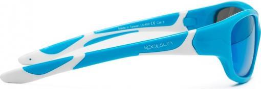 Actual product image Koolsun Sport Aqua White kids sunglasses