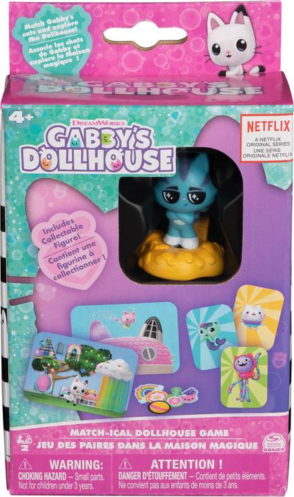 Actual product image Spin Master Gabby's Dollhouse Match-ical Dollhouse Game (German)