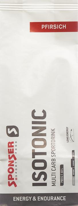 Produktbild Sponser Isotonic (Pfirsich, 1 x)