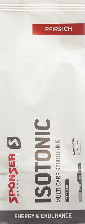 Produktbild Sponser Isotonic (Pfirsich, 1 x)