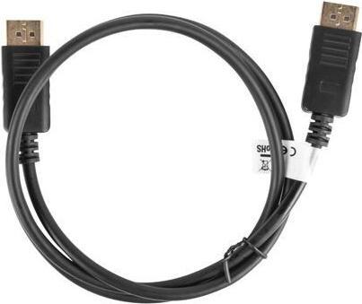 Image du produit Lanberg *Câble DisplayPort M/M 4K 1M black (1 m)