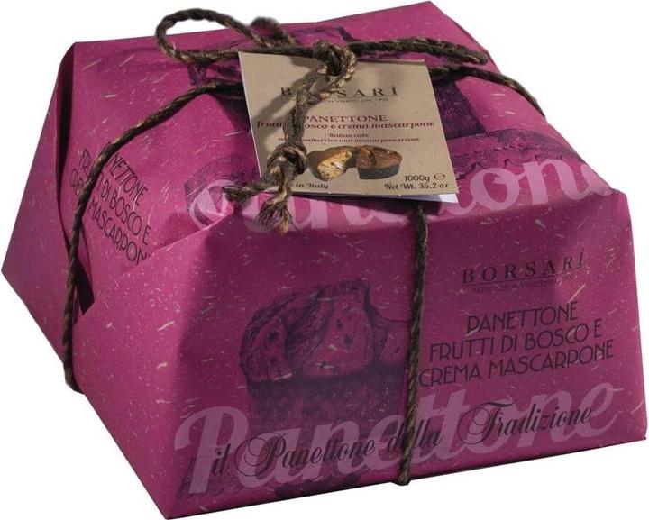Borsari Panettone mit Beeren und Mascarpone (1 Stk., 1000 g)