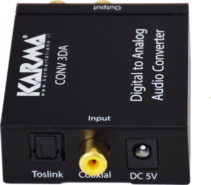Produktbild Karma Italiana CONV 3DA Audiowandler Schwarz (Digital -> Analog)